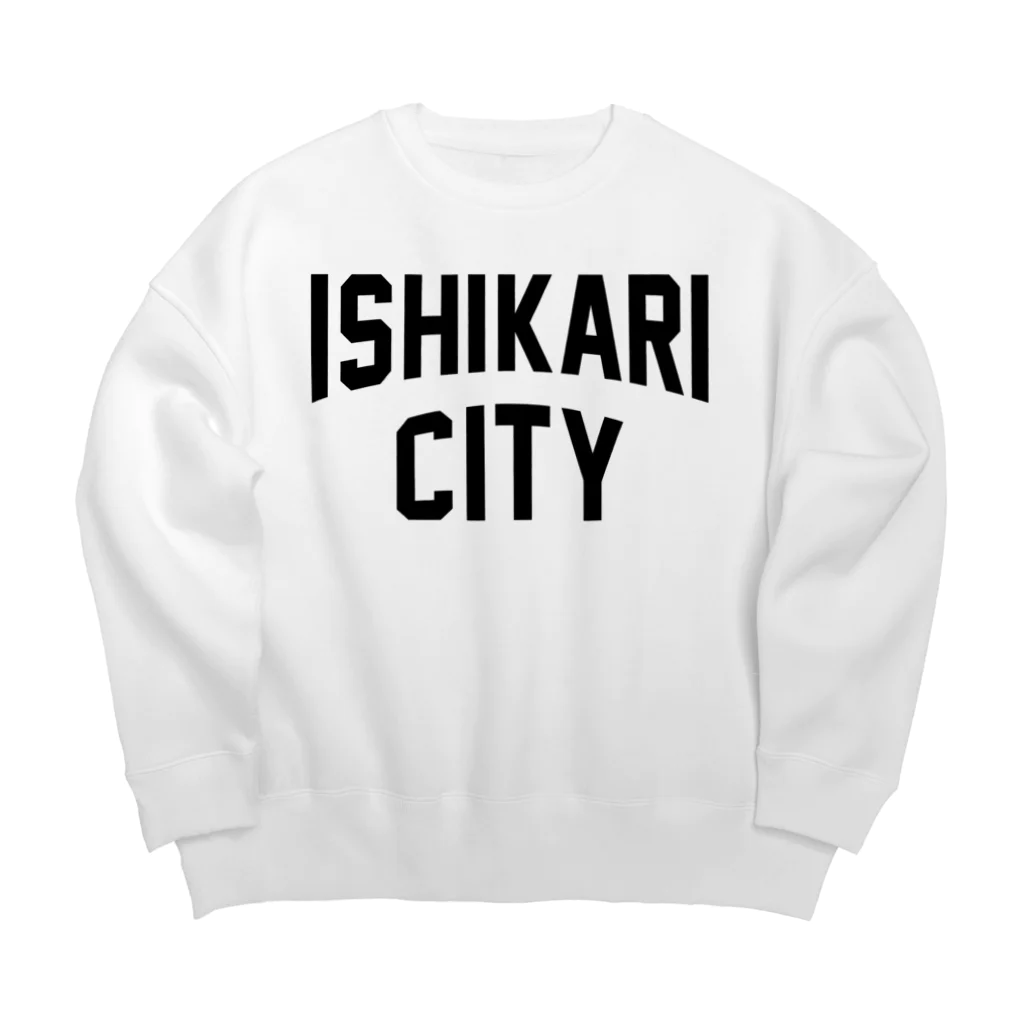 JIMOTOE Wear Local Japanの石狩市 ISHIKARI CITY ビッグシルエットスウェット