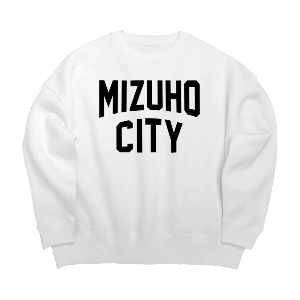 JIMOTOE Wear Local Japanの瑞穂市 MIZUHO CITY Big Crew Neck Sweatshirt