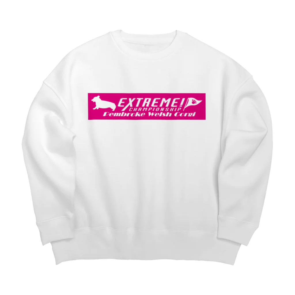 ドッグライフプランはしもとのエクストリーム×ウェルシュコーギー・ペンブローク Big Crew Neck Sweatshirt