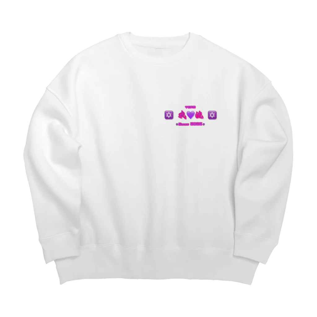 team 我流の【公式】team我流 グッズ Big Crew Neck Sweatshirt