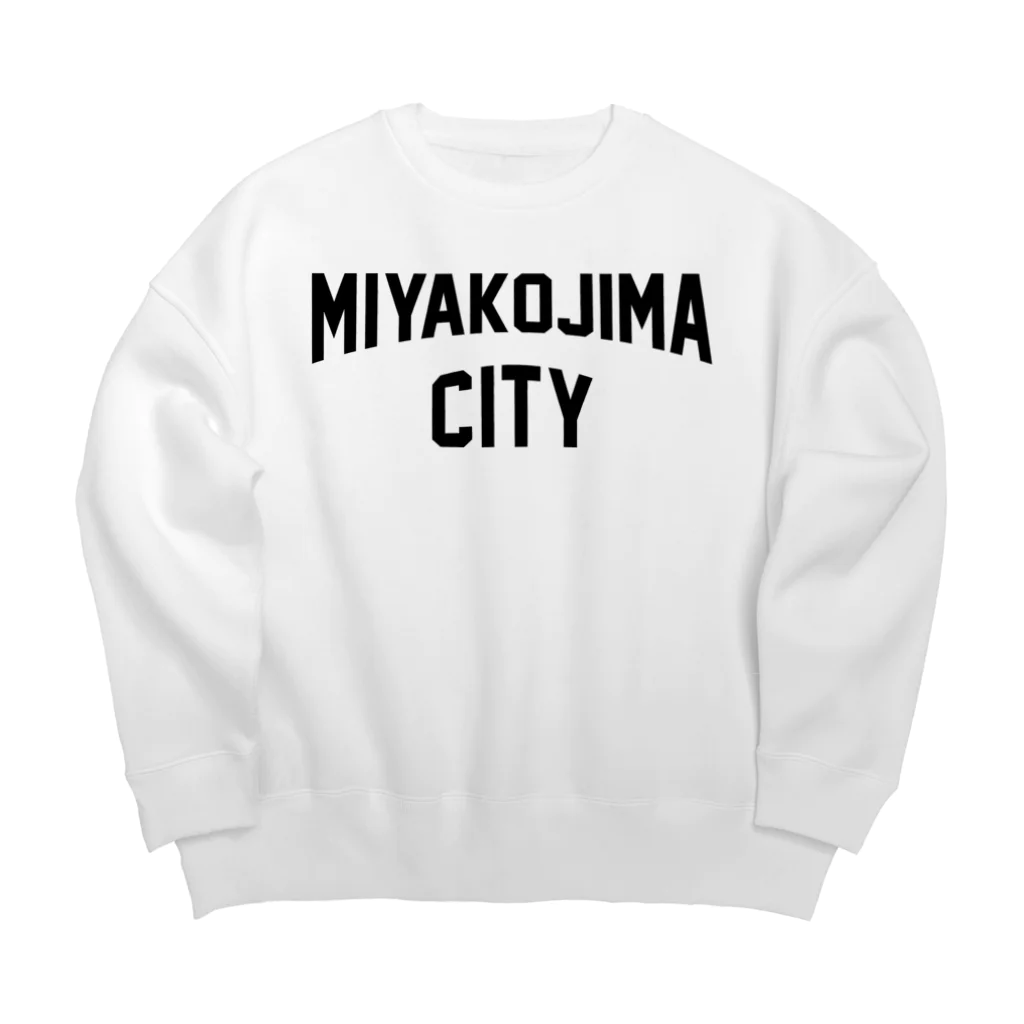 JIMOTOE Wear Local Japanの宮古島市 MIYAKOJIMA CITY Big Crew Neck Sweatshirt