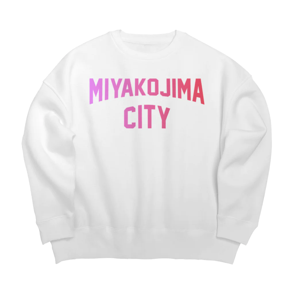 JIMOTOE Wear Local Japanの宮古島市 MIYAKOJIMA CITY ビッグシルエットスウェット