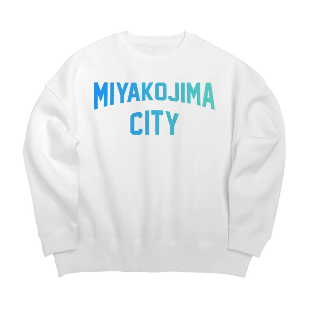 JIMOTOE Wear Local Japanの宮古島市 MIYAKOJIMA CITY Big Crew Neck Sweatshirt