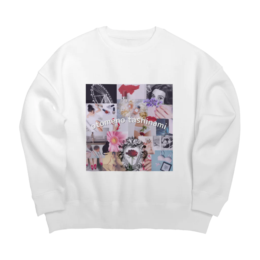 insparation｡   --- ｲﾝｽﾋﾟﾚｰｼｮﾝ｡の乙女の嗜み Big Crew Neck Sweatshirt