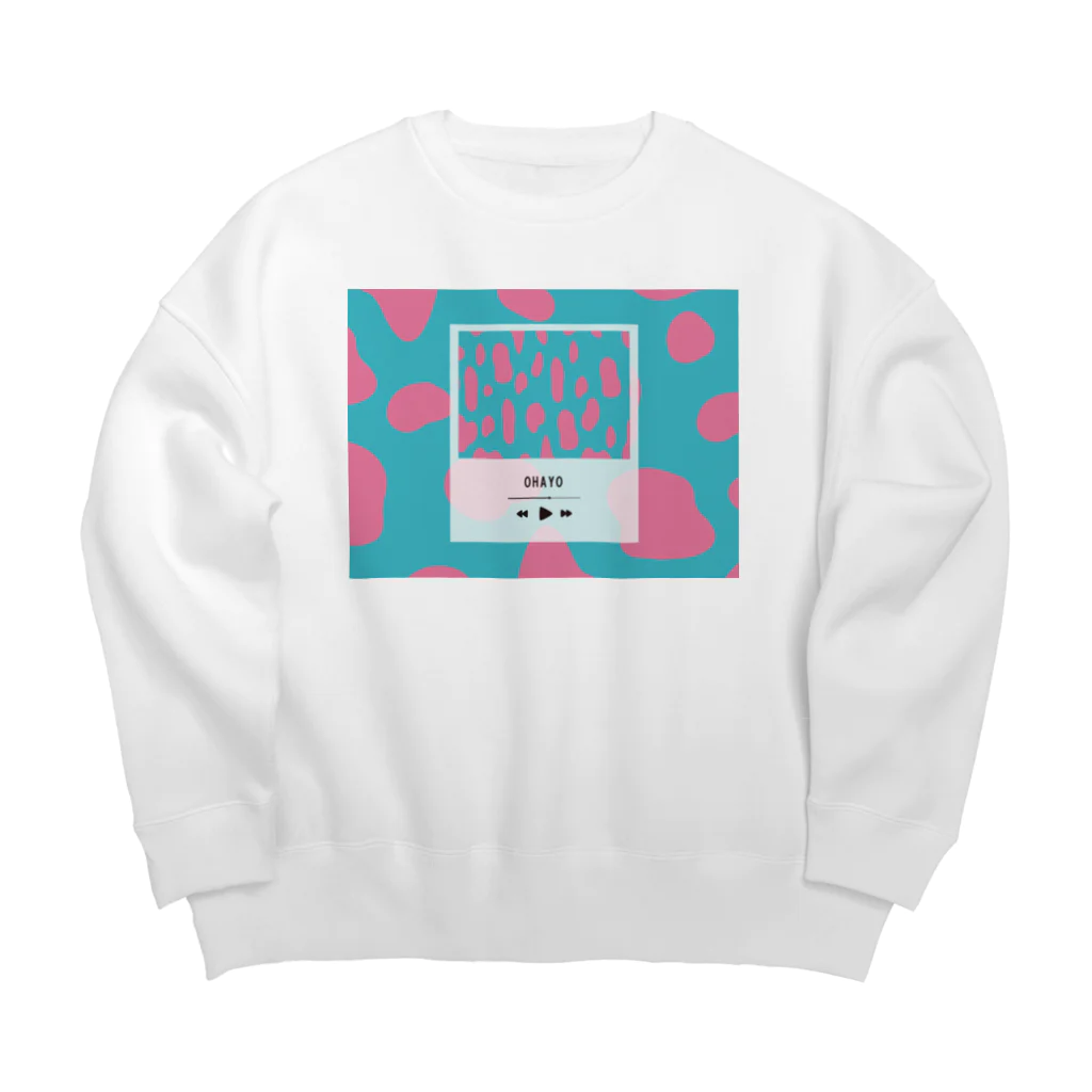 イツカノプレイリストのイツカノプレイリスト#OHAYO Big Crew Neck Sweatshirt