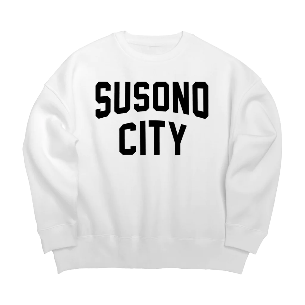 JIMOTOE Wear Local Japanの裾野市 SUSONO CITY Big Crew Neck Sweatshirt