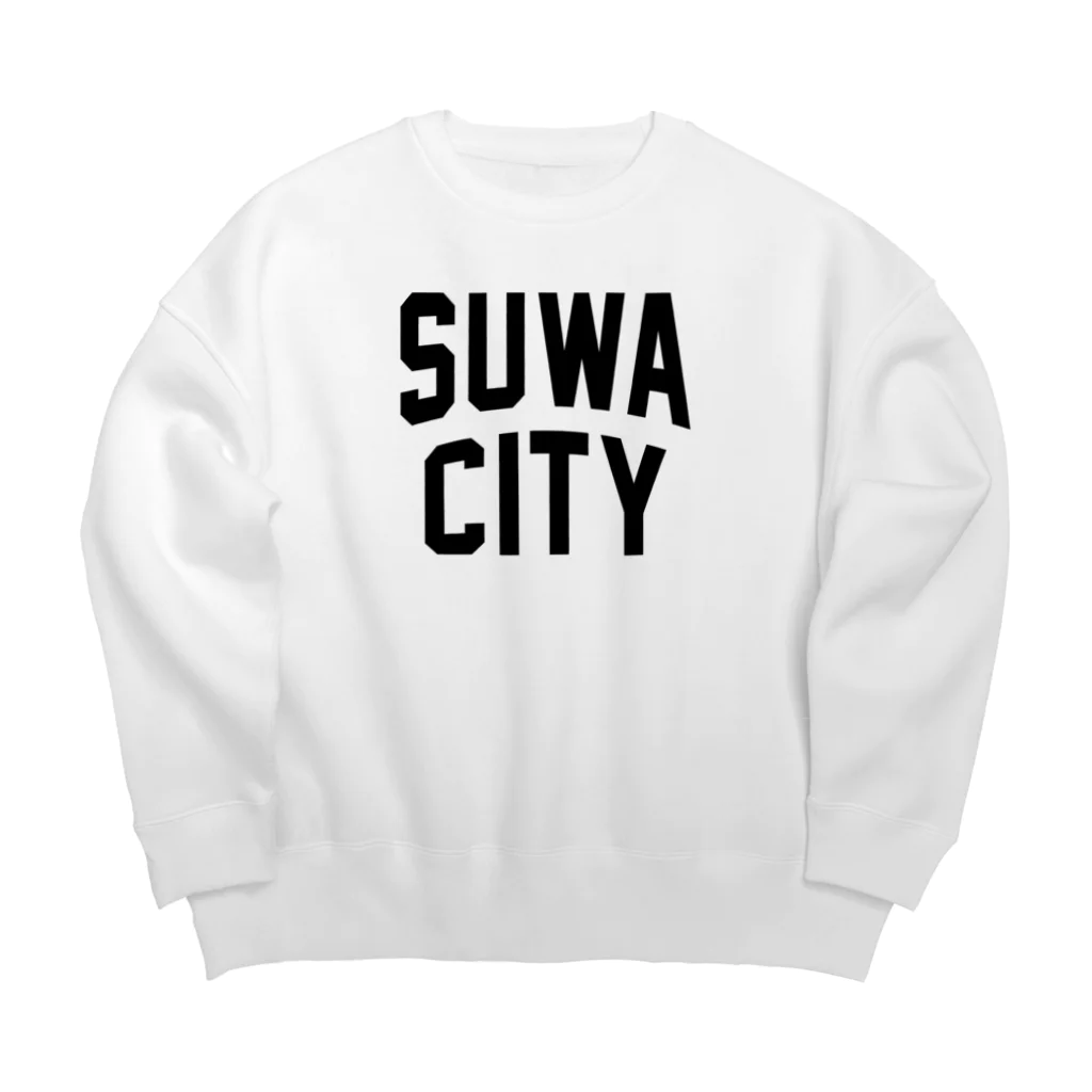 JIMOTO Wear Local Japanの諏訪市 SUWA CITY Big Crew Neck Sweatshirt