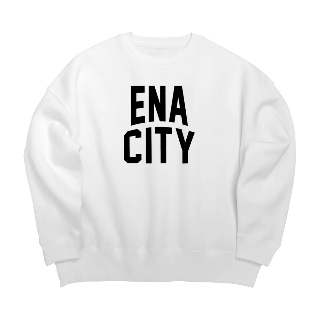 JIMOTOE Wear Local Japanの恵那市 ENA CITY Big Crew Neck Sweatshirt
