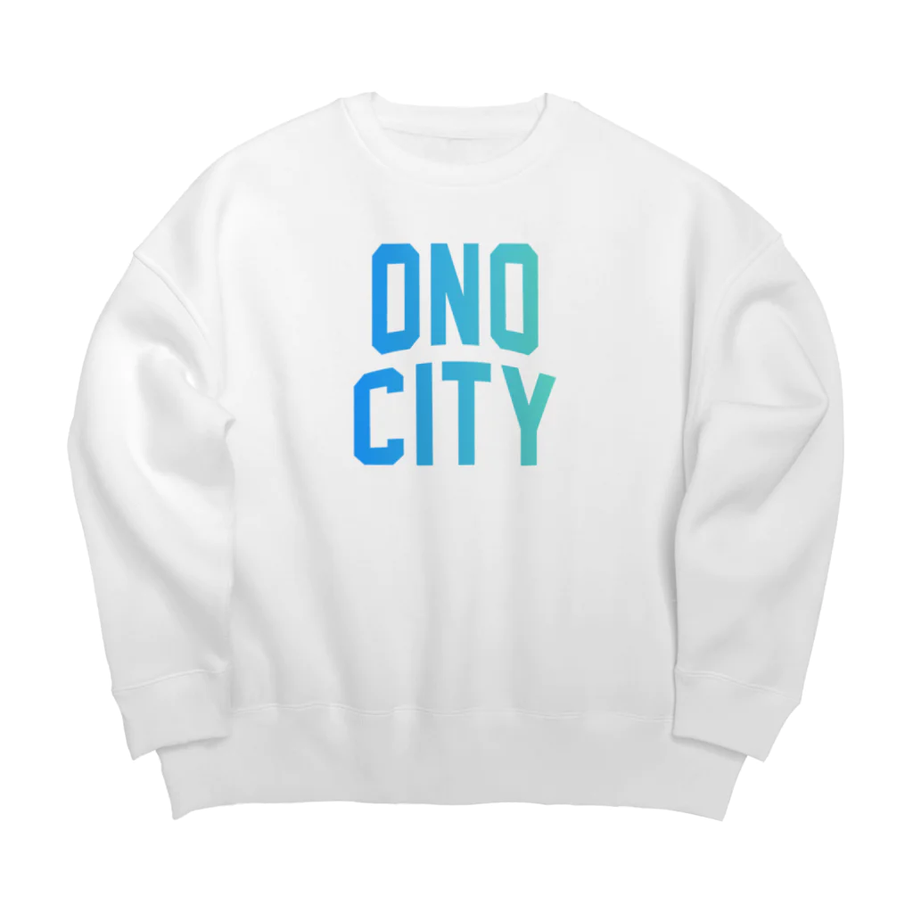 JIMOTOE Wear Local Japanの小野市 ONO CITY Big Crew Neck Sweatshirt