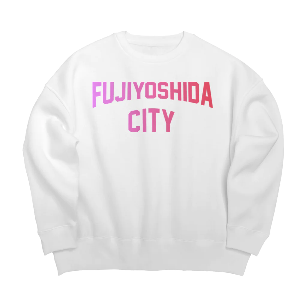 JIMOTOE Wear Local Japanの富士吉田市 FUJI YOSHIDA CITY Big Crew Neck Sweatshirt
