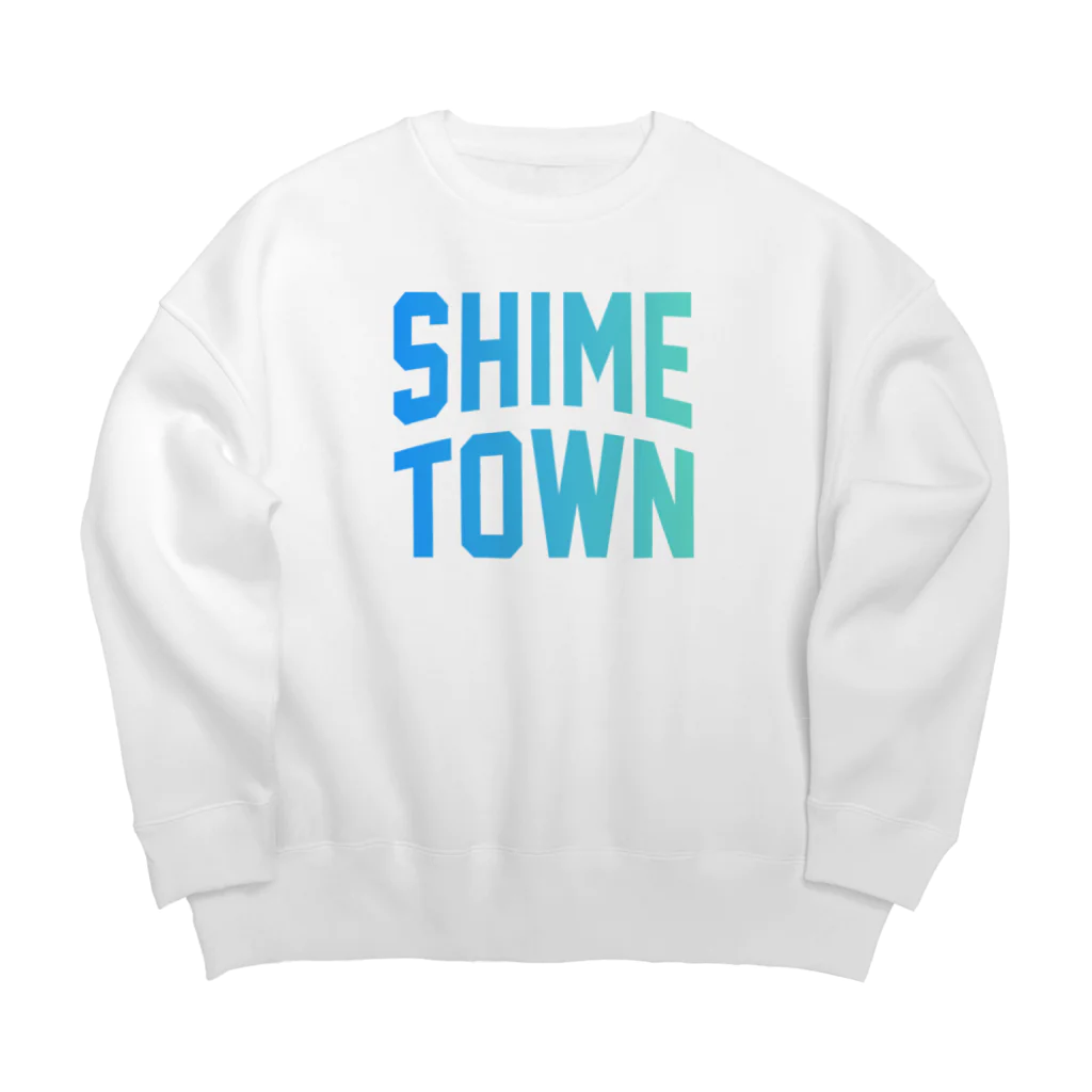 JIMOTOE Wear Local Japanの志免町 SHIME TOWN Big Crew Neck Sweatshirt