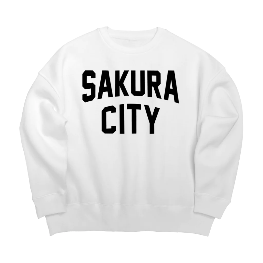 JIMOTOE Wear Local Japanのさくら市 SAKURA CITY Big Crew Neck Sweatshirt