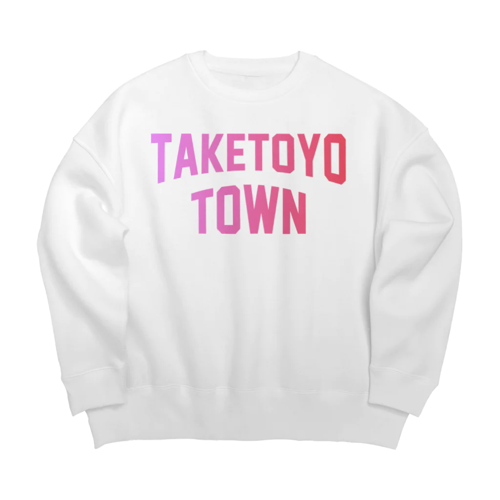 JIMOTOE Wear Local Japanの武豊町 TAKETOYO TOWN Big Crew Neck Sweatshirt