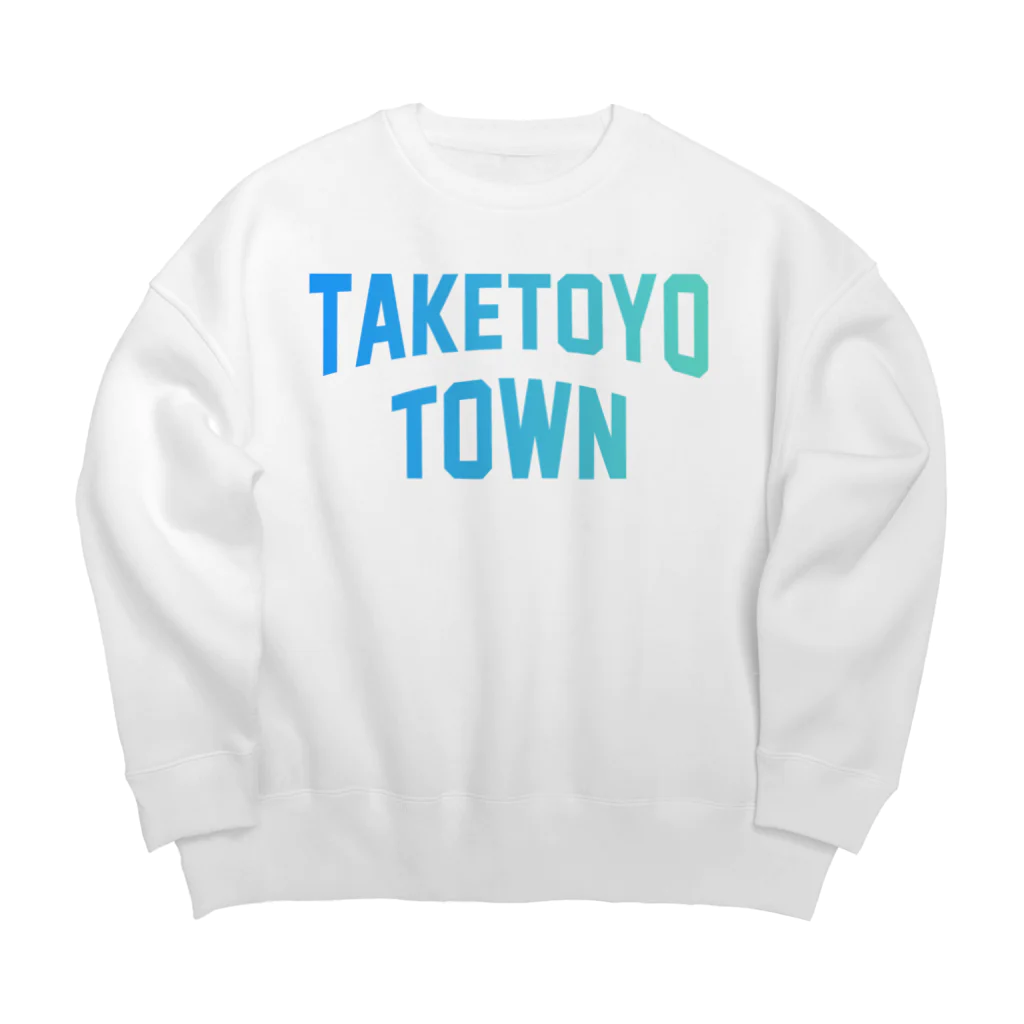 JIMOTOE Wear Local Japanの武豊町市 TAKETOYO CITY Big Crew Neck Sweatshirt