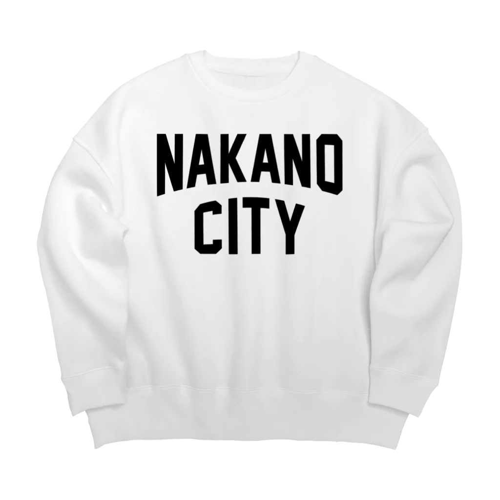 JIMOTOE Wear Local Japanの中野市 NAKANO CITY Big Crew Neck Sweatshirt