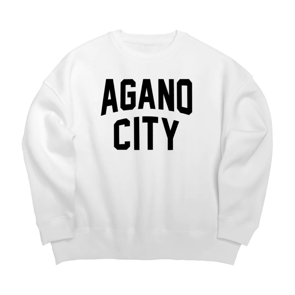 JIMOTO Wear Local Japanの阿賀野市 AGANO CITY Big Crew Neck Sweatshirt