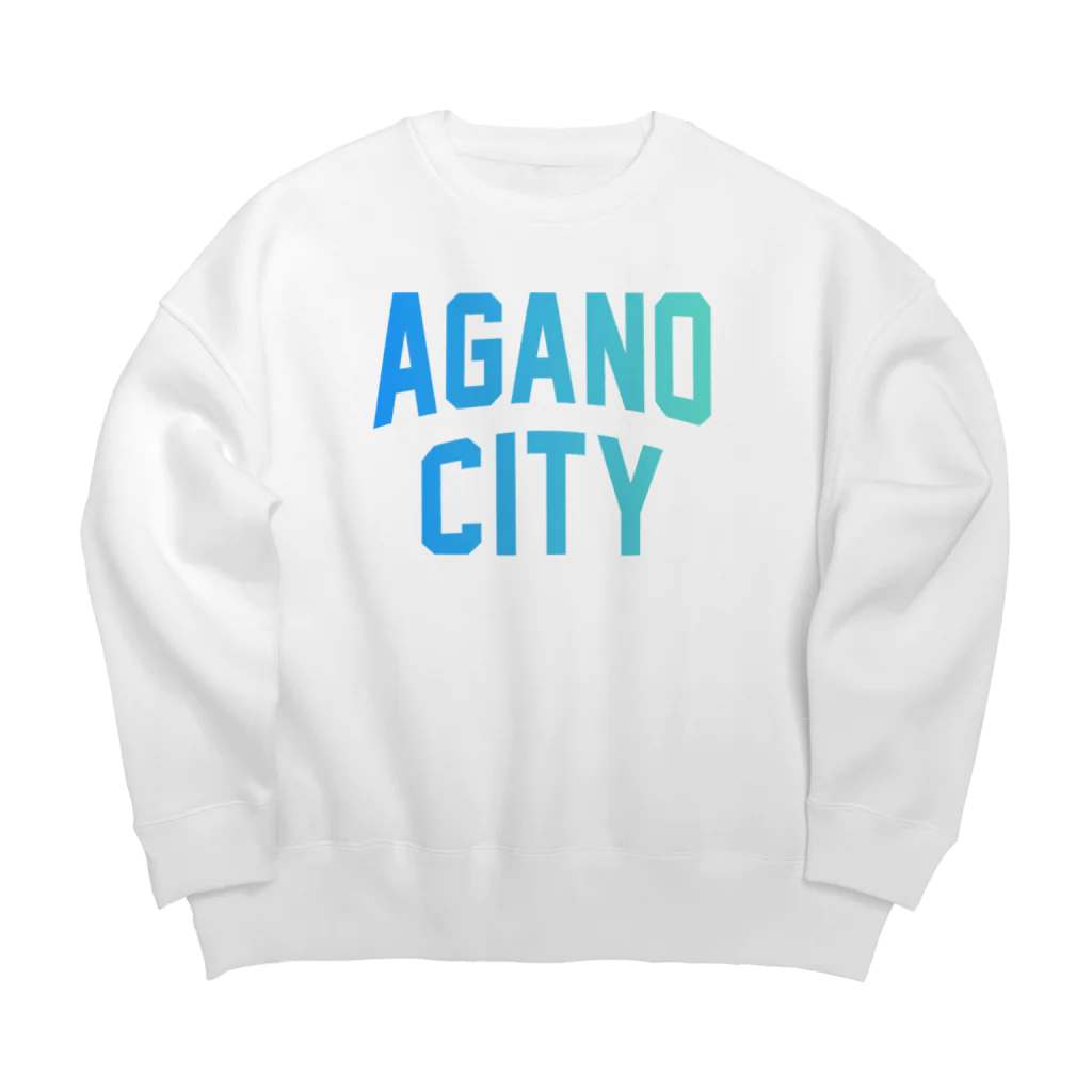 JIMOTOE Wear Local Japanの阿賀野市 AGANO CITY Big Crew Neck Sweatshirt