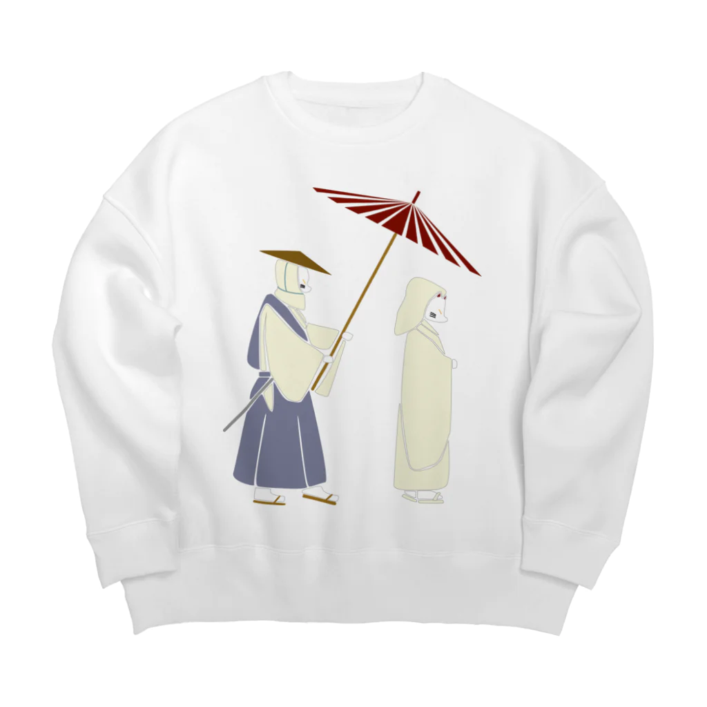 Amiの狐の嫁入り Big Crew Neck Sweatshirt