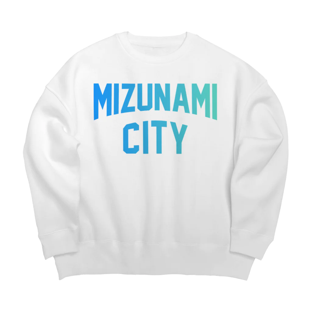 JIMOTOE Wear Local Japanの瑞浪市 MIZUNAMI CITY Big Crew Neck Sweatshirt