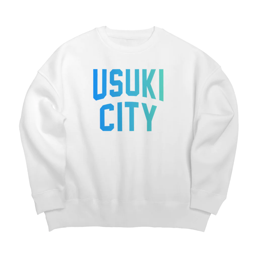 JIMOTOE Wear Local Japanの臼杵市 USUKI CITY Big Crew Neck Sweatshirt