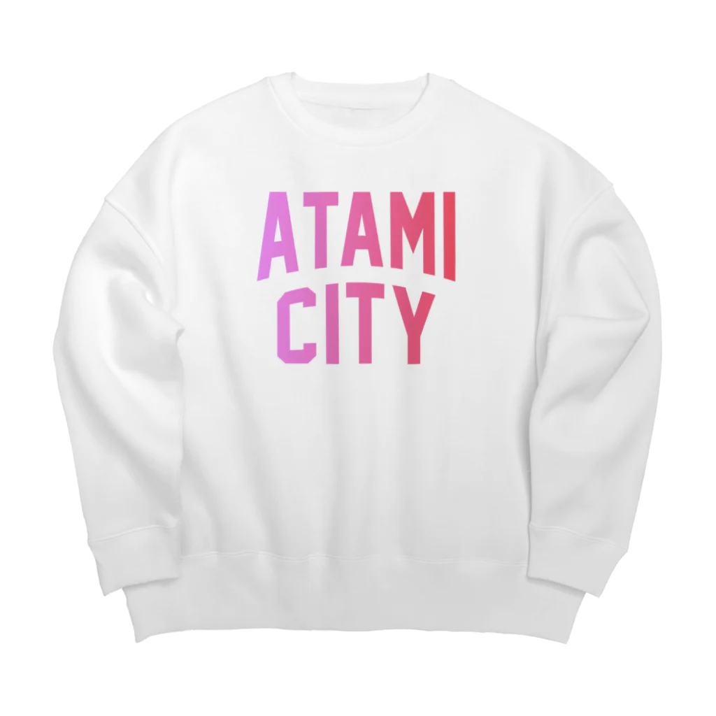JIMOTOE Wear Local Japanの熱海市 ATAMI CITY Big Crew Neck Sweatshirt