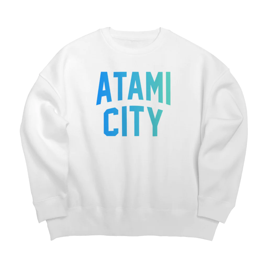 JIMOTOE Wear Local Japanの熱海市 ATAMI CITY Big Crew Neck Sweatshirt