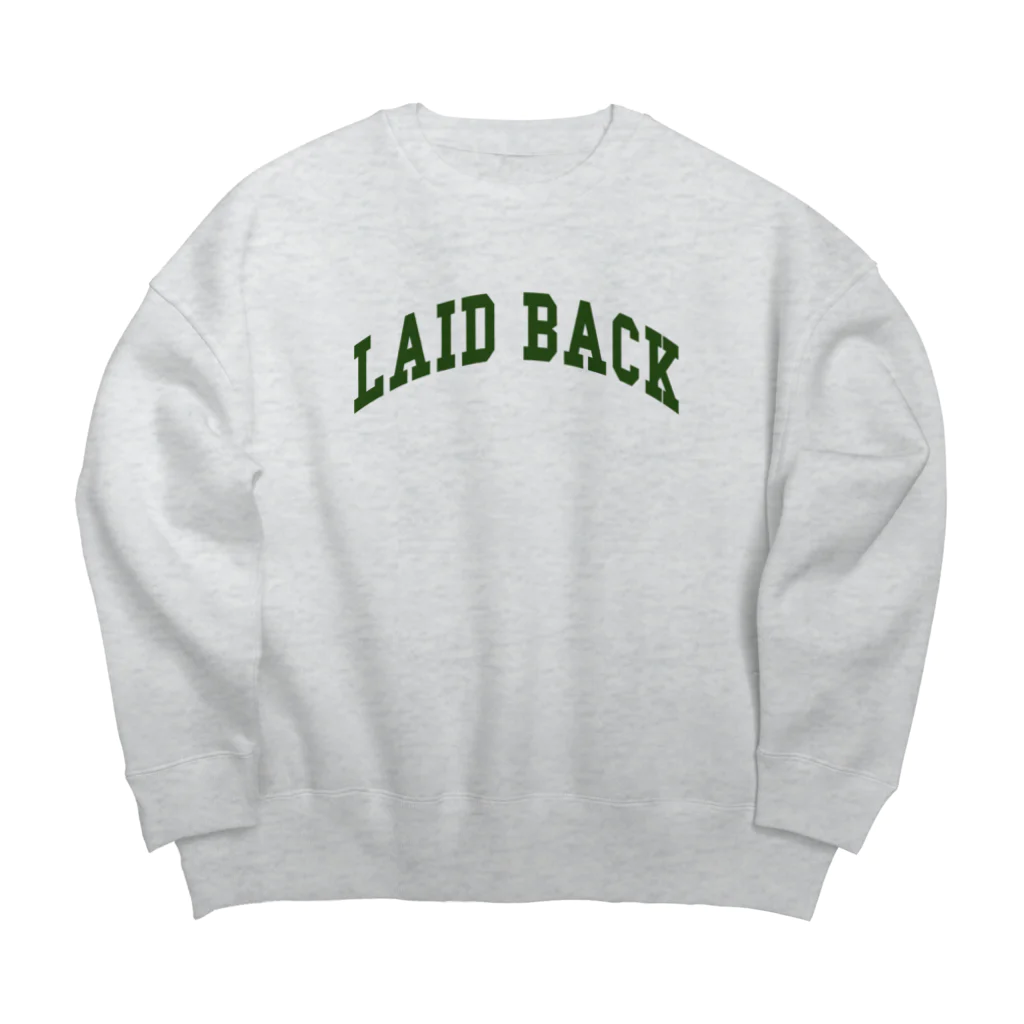 C-fishのLAID-BACK Arch Logo Big Crew Neck Sweatshirt