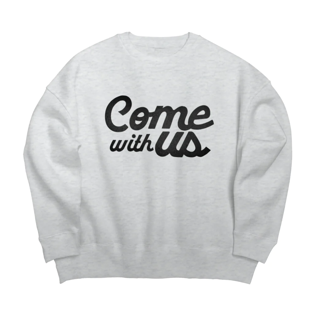 BYRON HUEのCome with US Big Crew Neck Sweatshirt