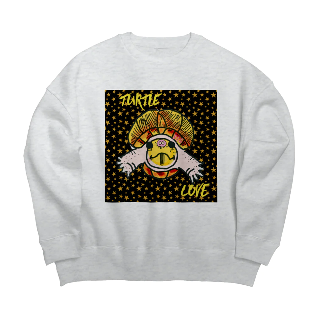 316(MIHIRO)のカブニちゃん カラフル Big Crew Neck Sweatshirt