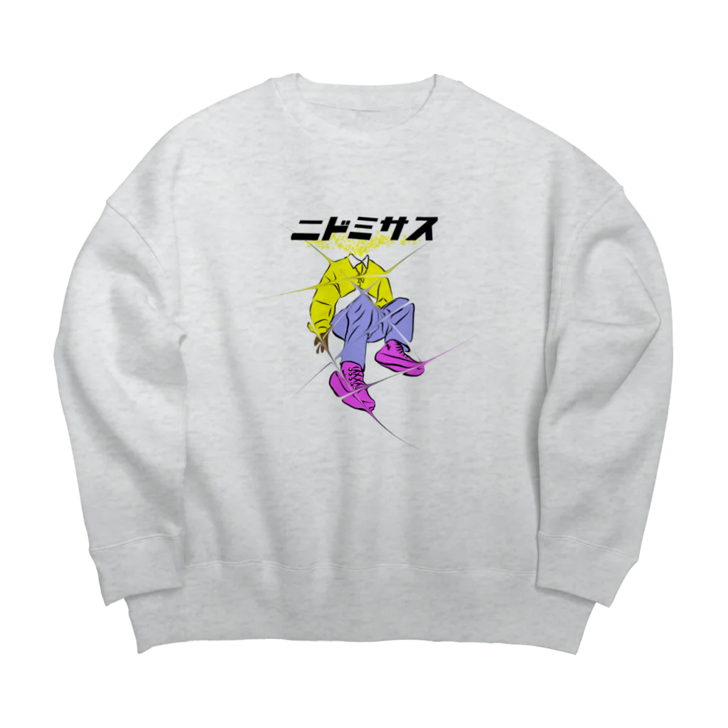 NIDOMISUS【ニドミサス】のカオナシ Big Crew Neck Sweatshirt