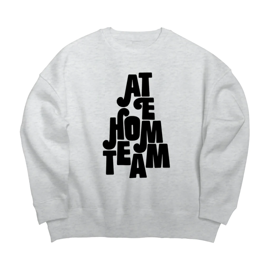 428graffiのAT HOME TEAM Big Crew Neck Sweatshirt