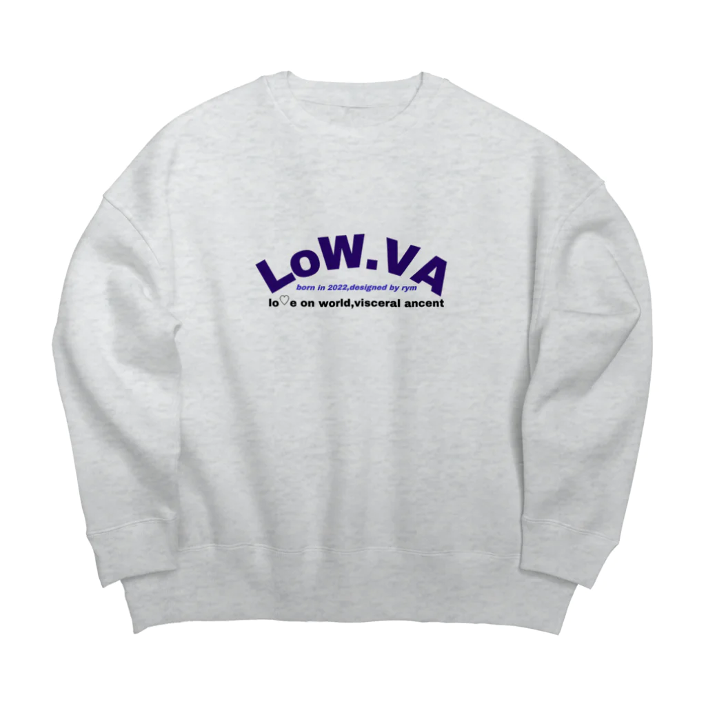 low.vaのLOW.VA COLLEGE LOGO l:001 ビッグシルエットスウェット