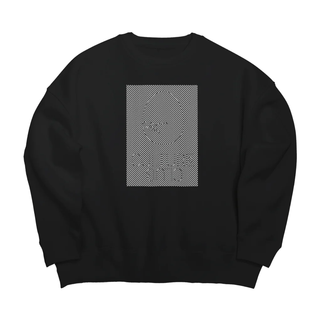 Culture Clubの[ Culture Club ] Optical Illusion SweatShirt② 루즈핏 맨투맨