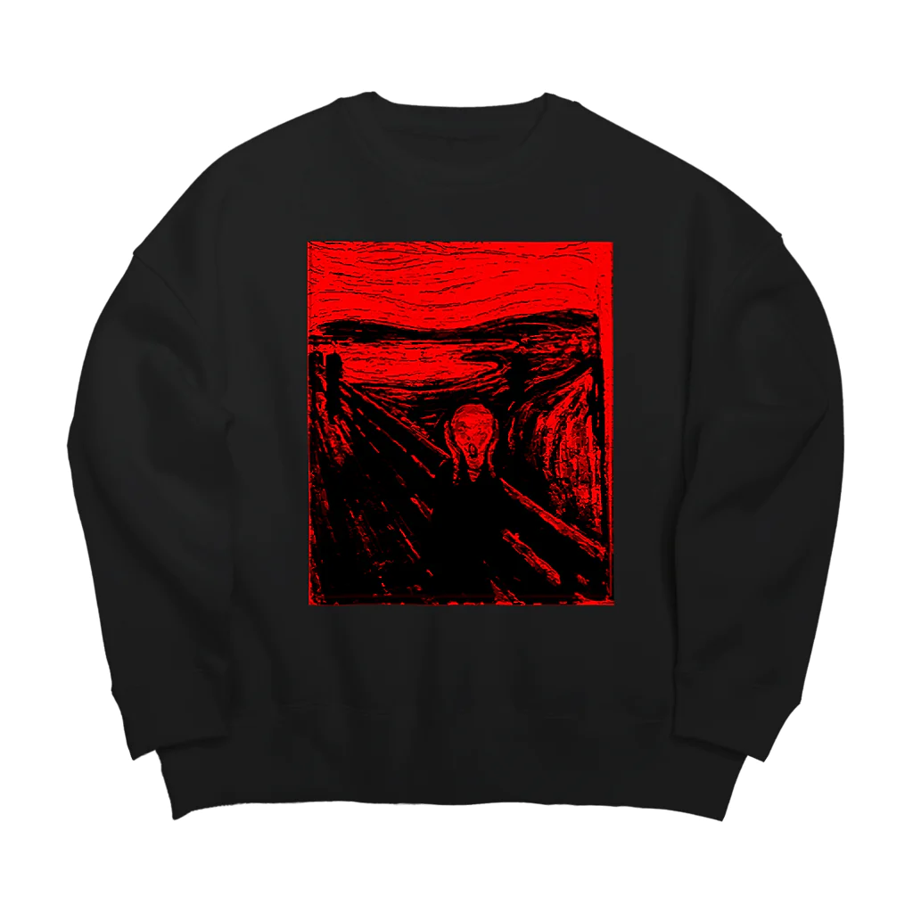 Ａ’ｚｗｏｒｋＳのアカイサケビ Big Crew Neck Sweatshirt