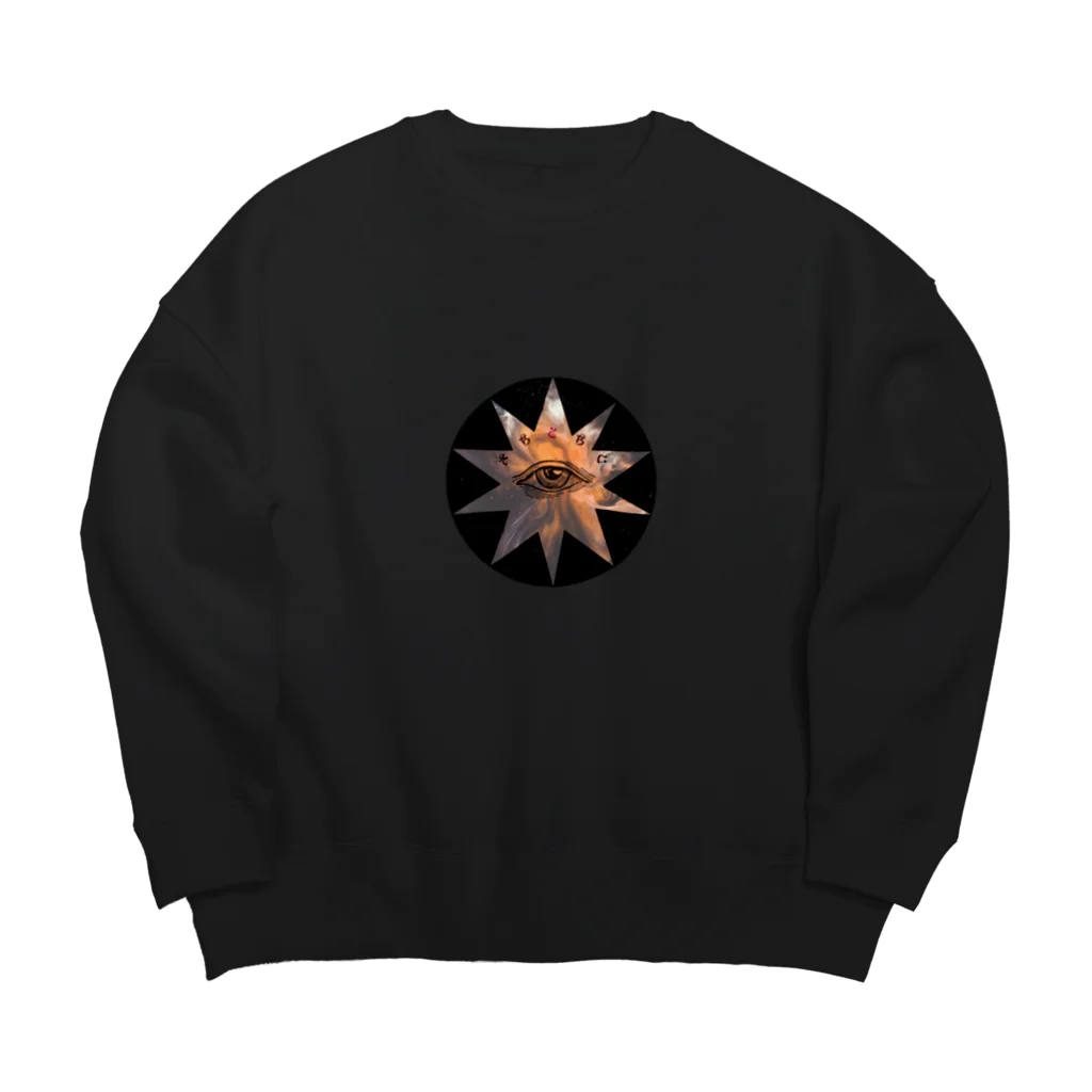 lil_nan_373のThird eye pomade hard Big Crew Neck Sweatshirt