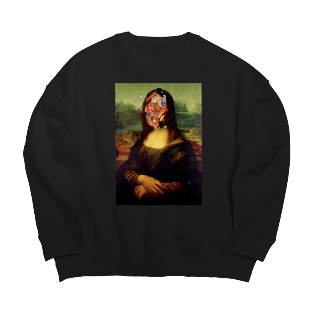 TAKETO KOSHINOのBREAK MONA-LISA Big Crew Neck Sweatshirt