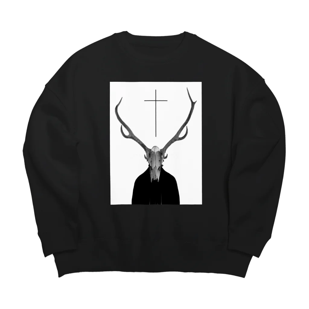 penoitrodのBone&Cross Big Crew Neck Sweatshirt