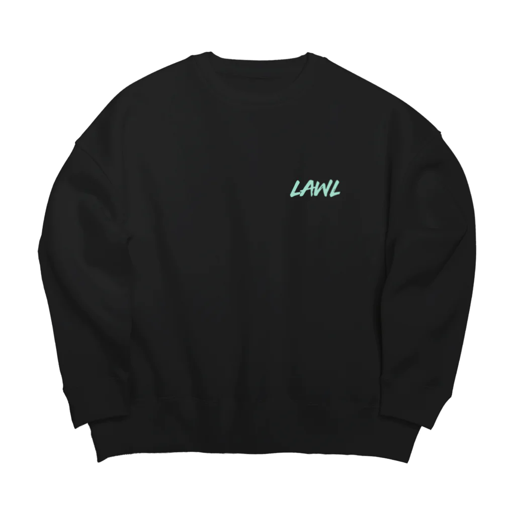 雰囲気組のLAWL Big Crew Neck Sweatshirt