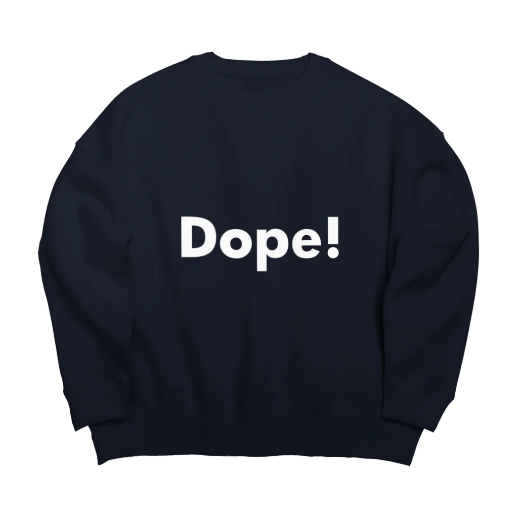 yossibleのDope! Big Crew Neck Sweatshirt