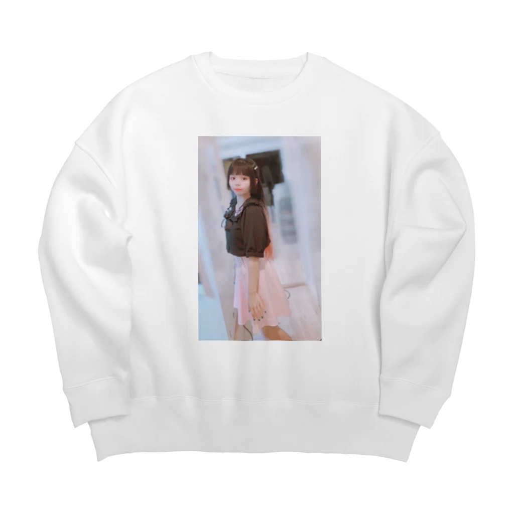 ˙˚ʚ藍蘭ɞ˚˙の˙˚ʚ藍蘭ɞ˚˙の服 Big Crew Neck Sweatshirt