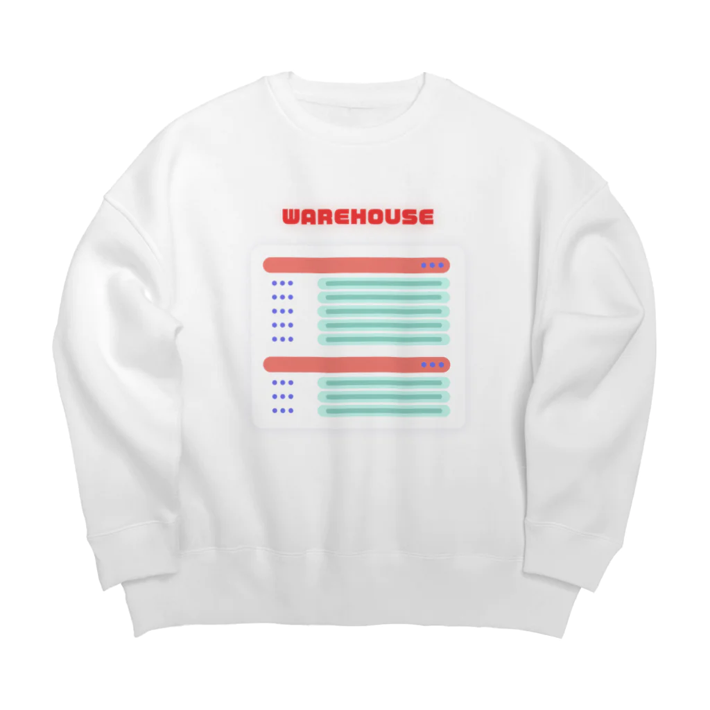 あぼか堂のWAREHOUSE Big Crew Neck Sweatshirt