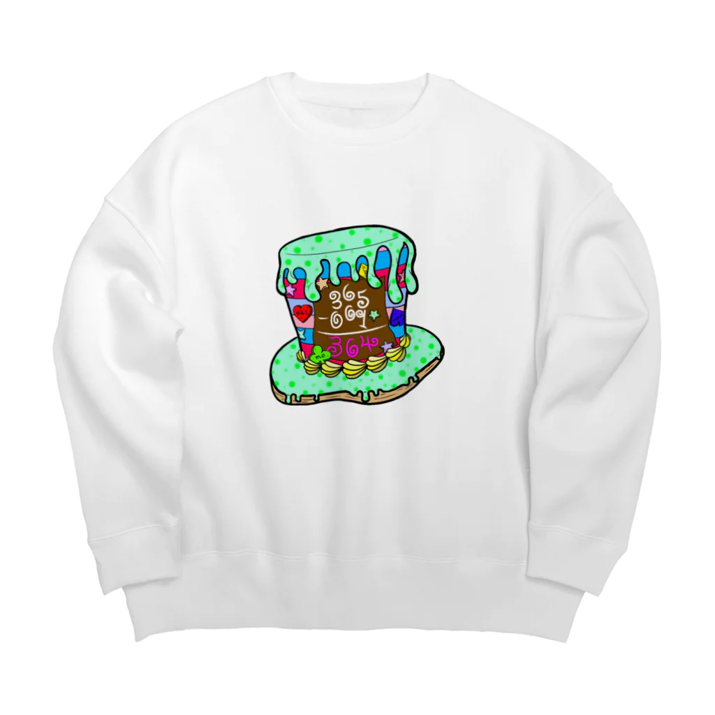 mujigae artの364days Big Crew Neck Sweatshirt