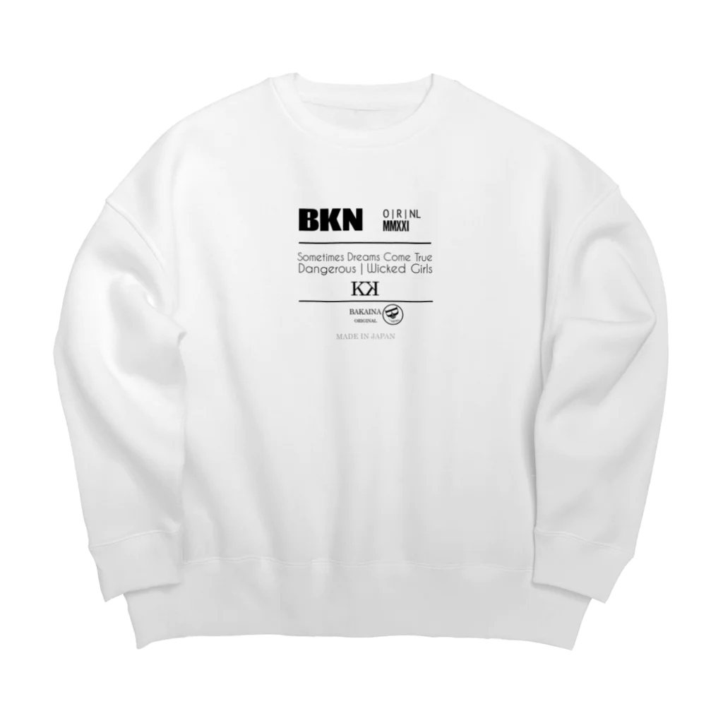 BKN - BAKAINAのBKN-SP LOGO Big Crew Neck Sweatshirt