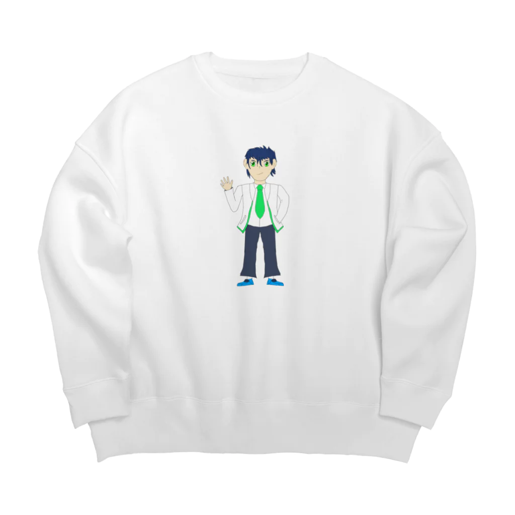 アスカの喜兎トウマ Big Crew Neck Sweatshirt