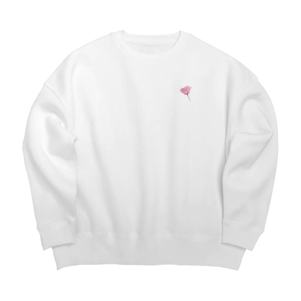 ぺてぃもーずのおみせのサクラ Big Crew Neck Sweatshirt