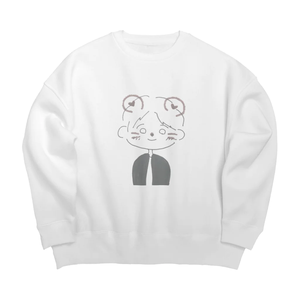 nemの彼氏くん Big Crew Neck Sweatshirt