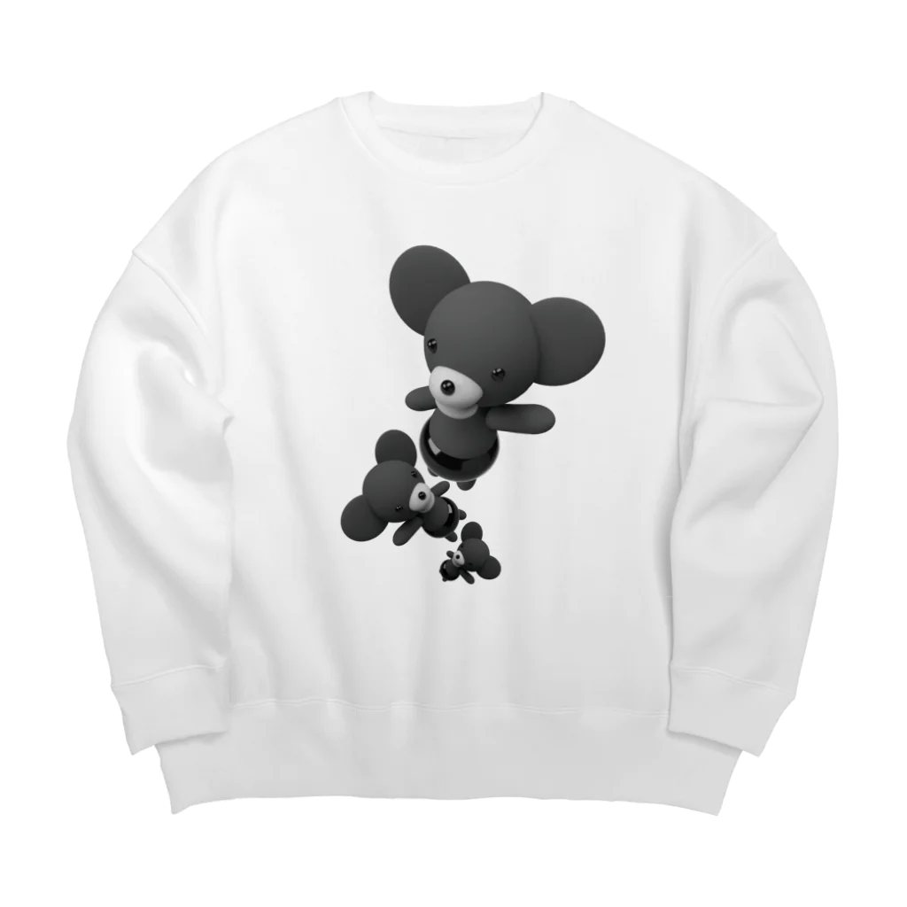 LONESOME TYPE ススのアビスマウス Big Crew Neck Sweatshirt