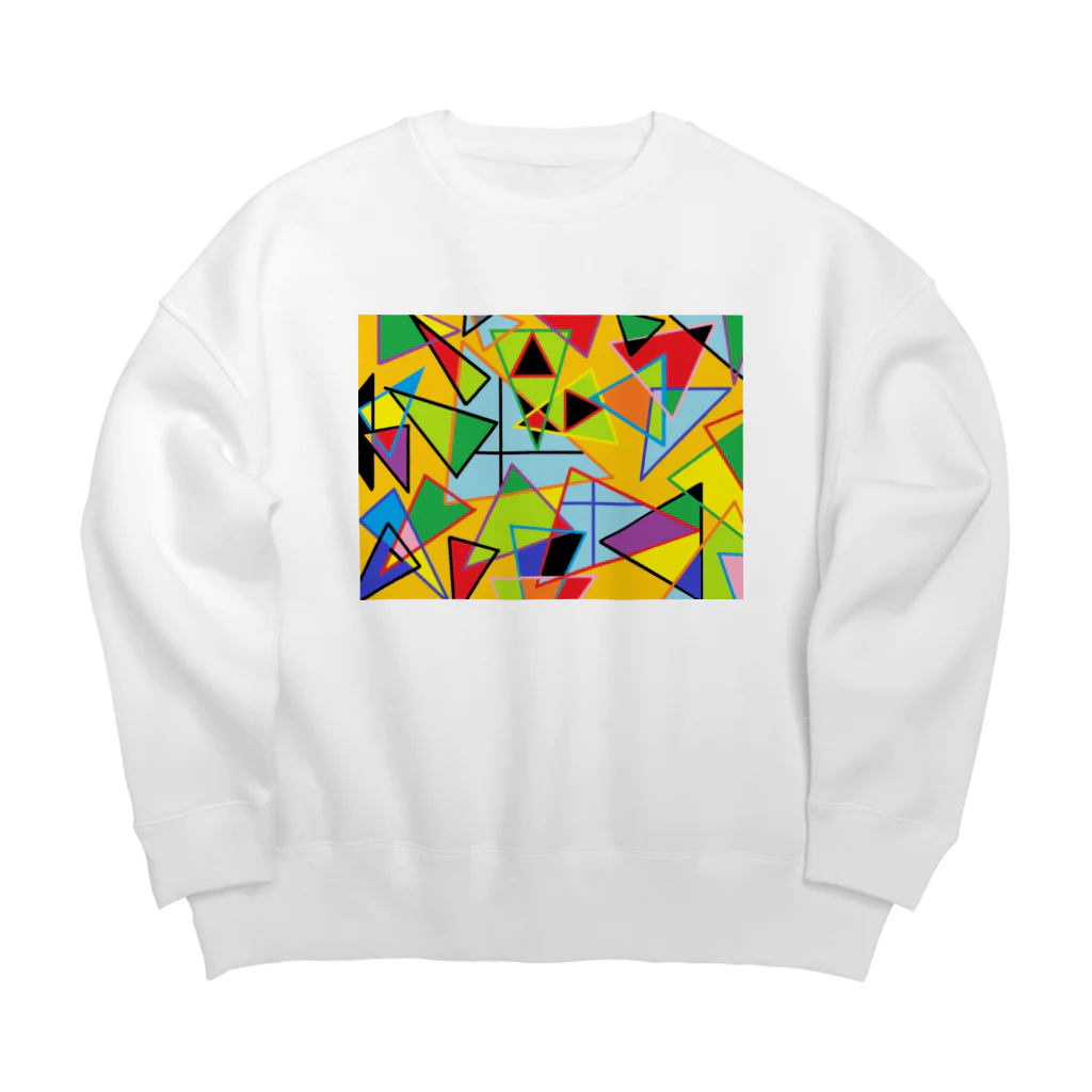 モードデザイン７７７のはちゃめちゃ！ Big Crew Neck Sweatshirt