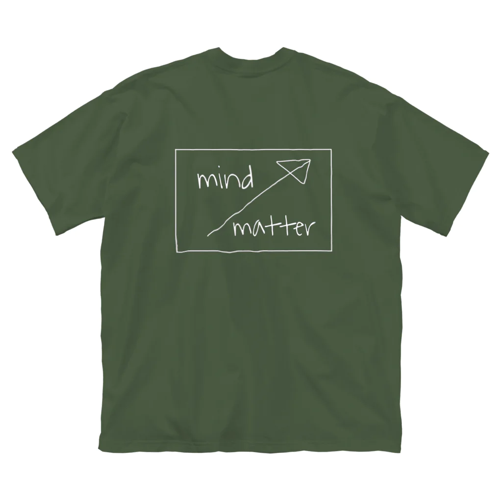 upstart のmind matter ビッグシルエットTシャツ