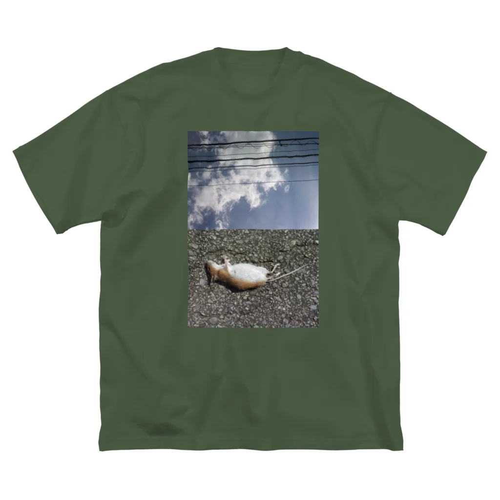 旦那芸術の死とその上空：カヤネズミ ビッグシルエットTシャツ
